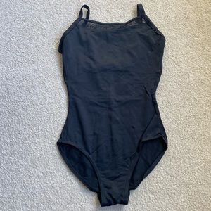 Bloch Adult Lace-Detail Black Leotard — size P